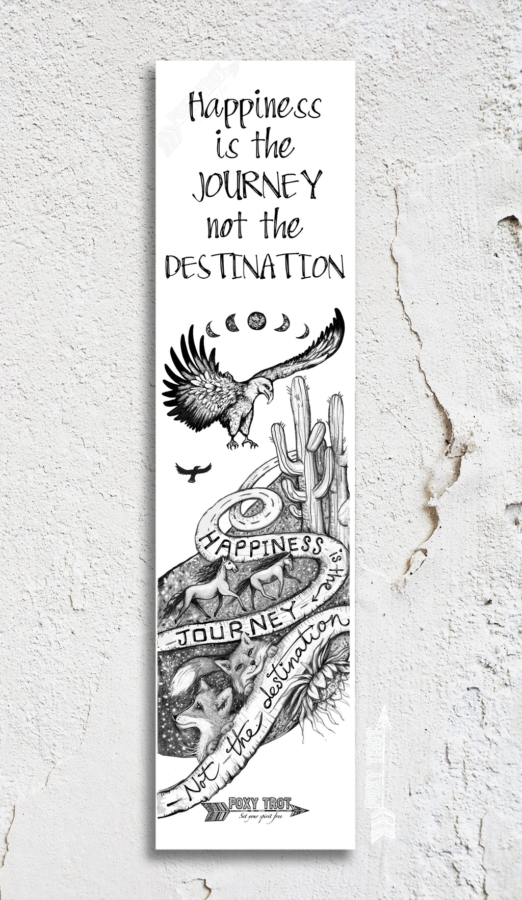 Journey Inspirational Bookmark