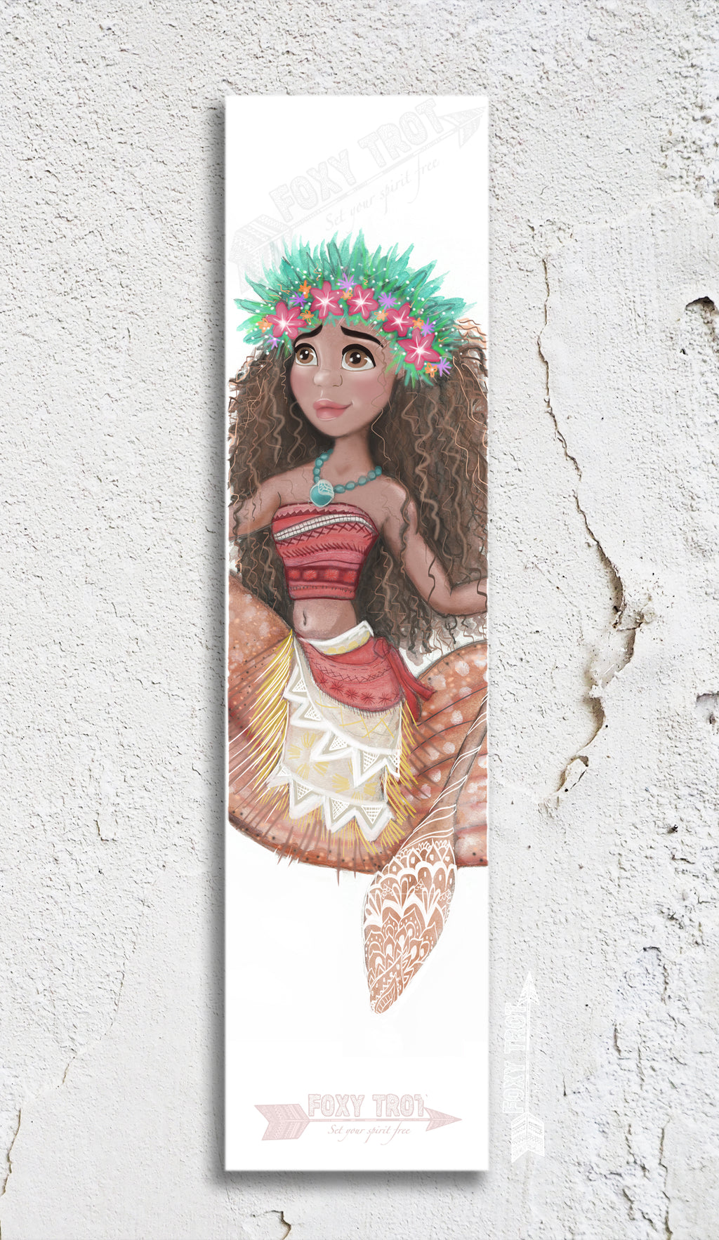 Mermaid Moana Bookmark