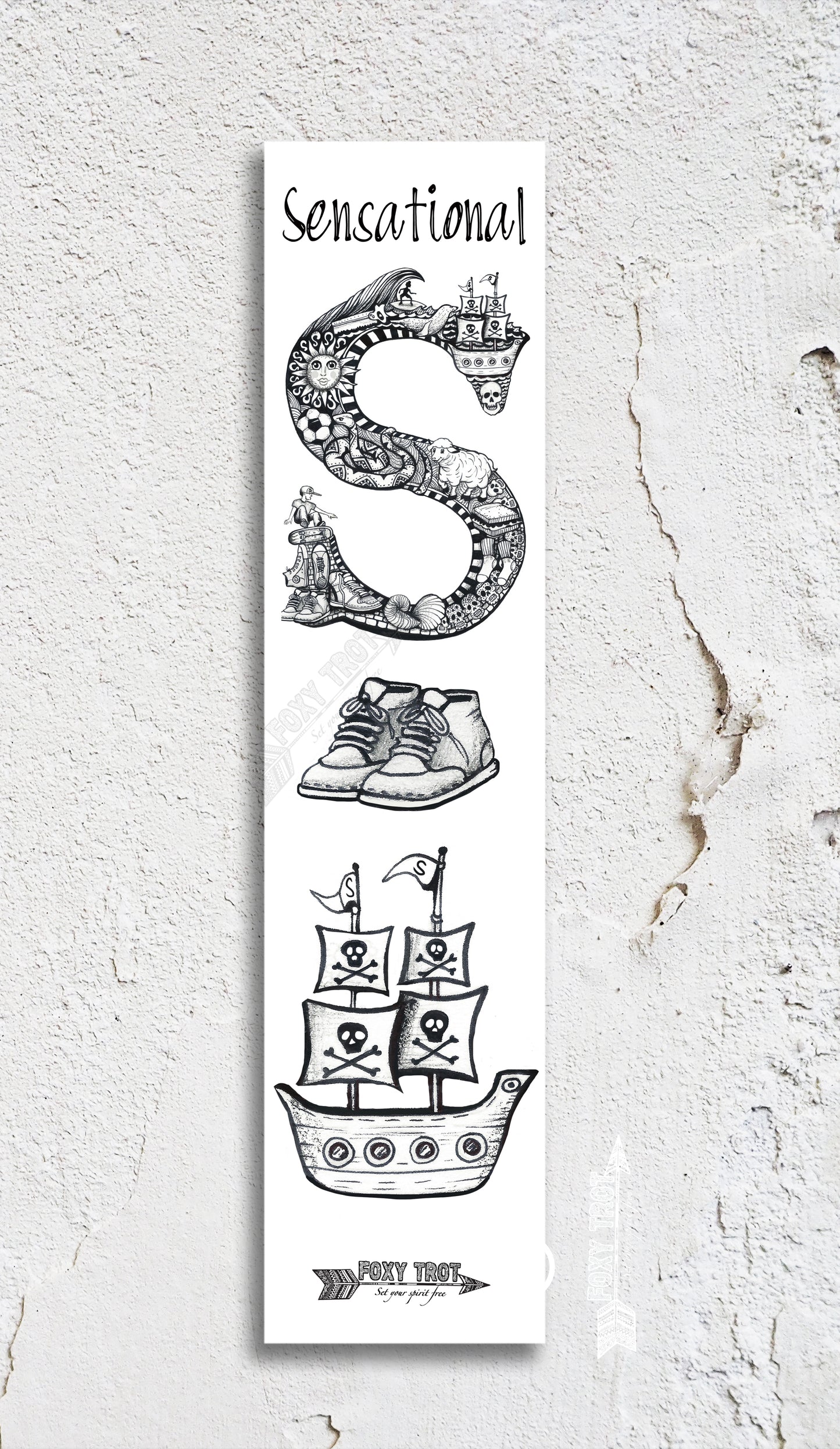 Inspirational Alphabet Bookmark S