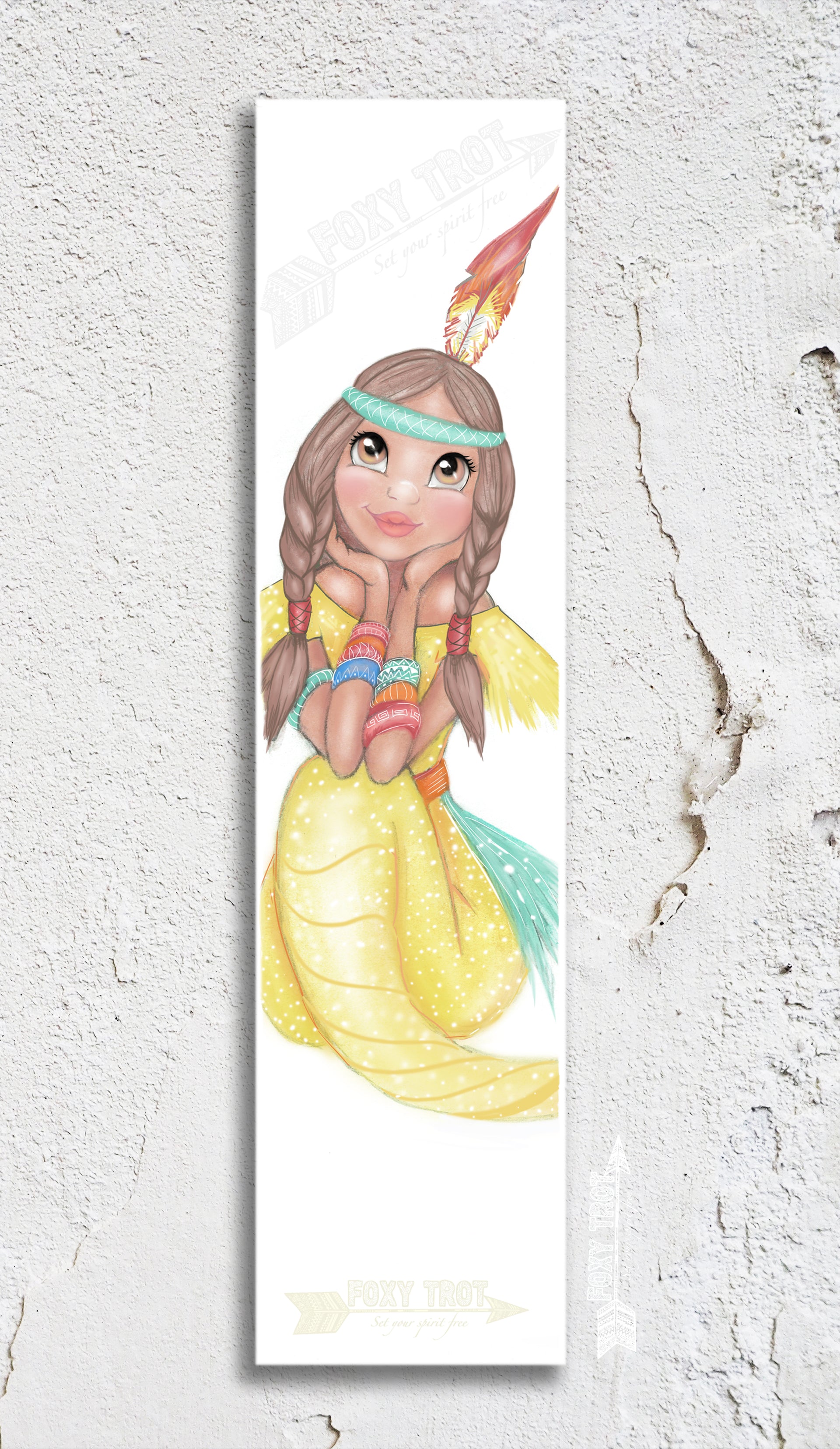 tiger lily mermaid Mermaid Tiger-Lily Bookmark