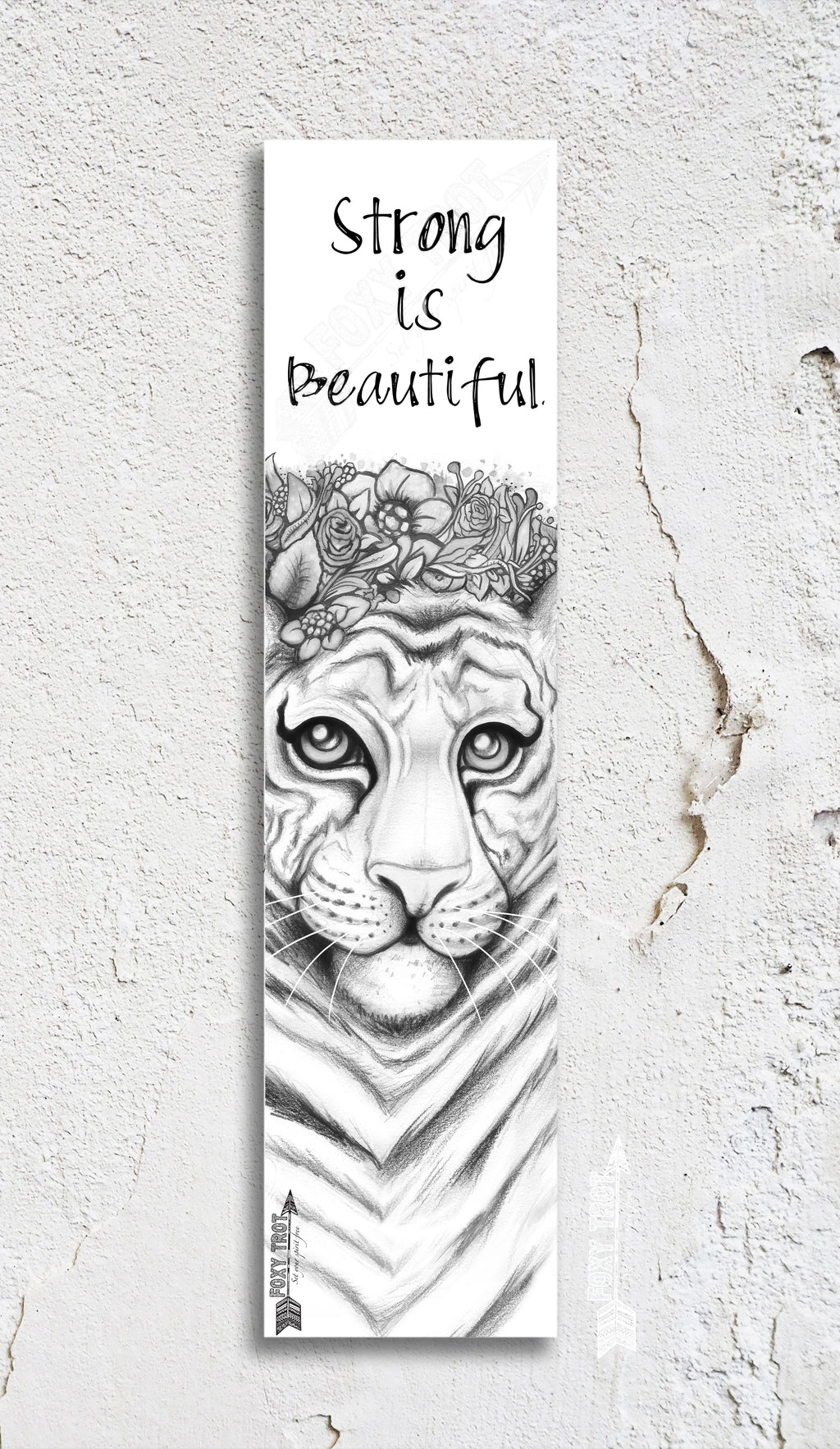 Tigress Inspirational Bookmark