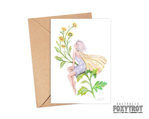 Daisy Fairy Card