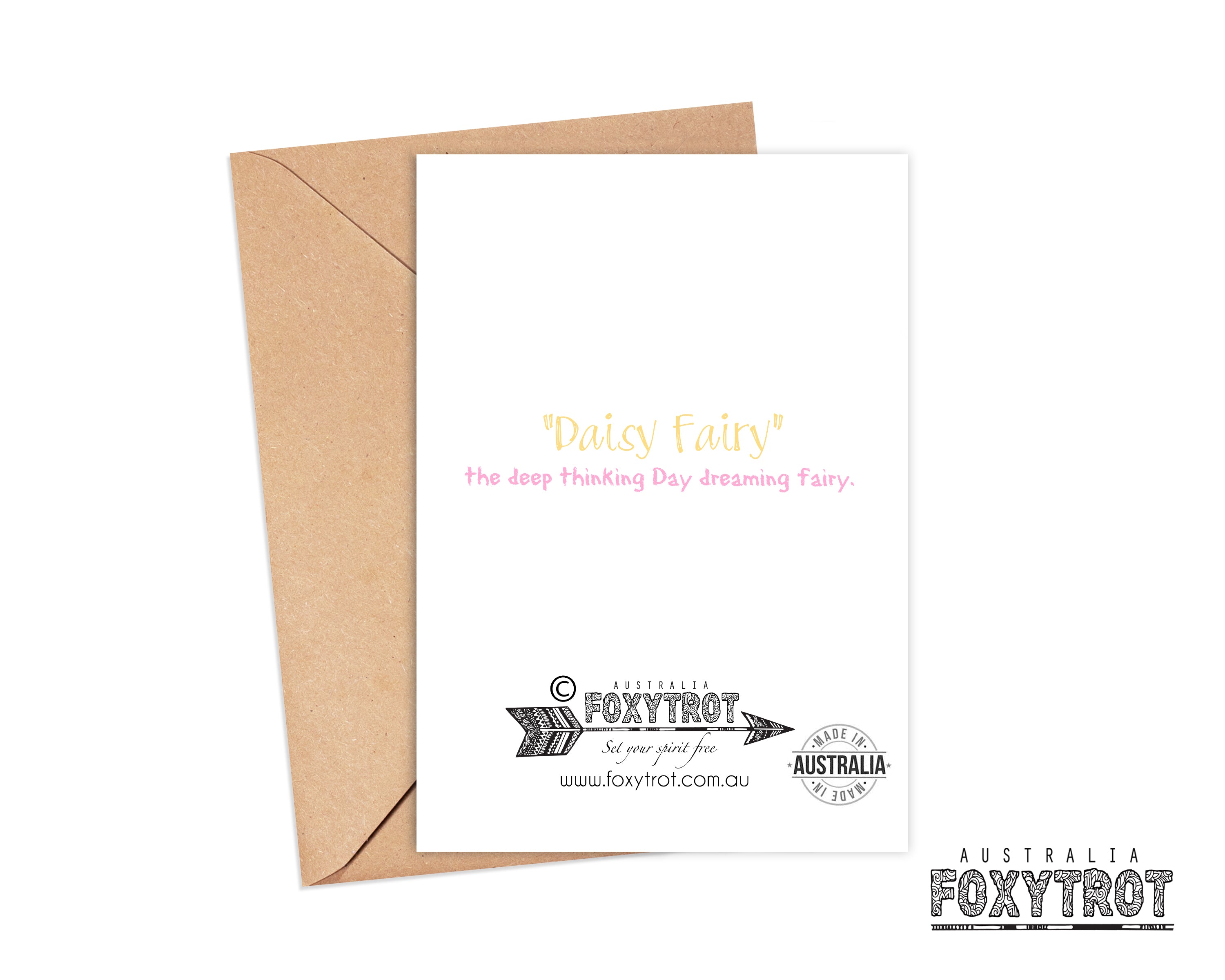 Daisy Fairy Card