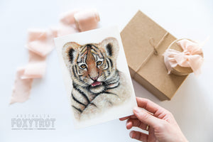 Tiger Cub Card