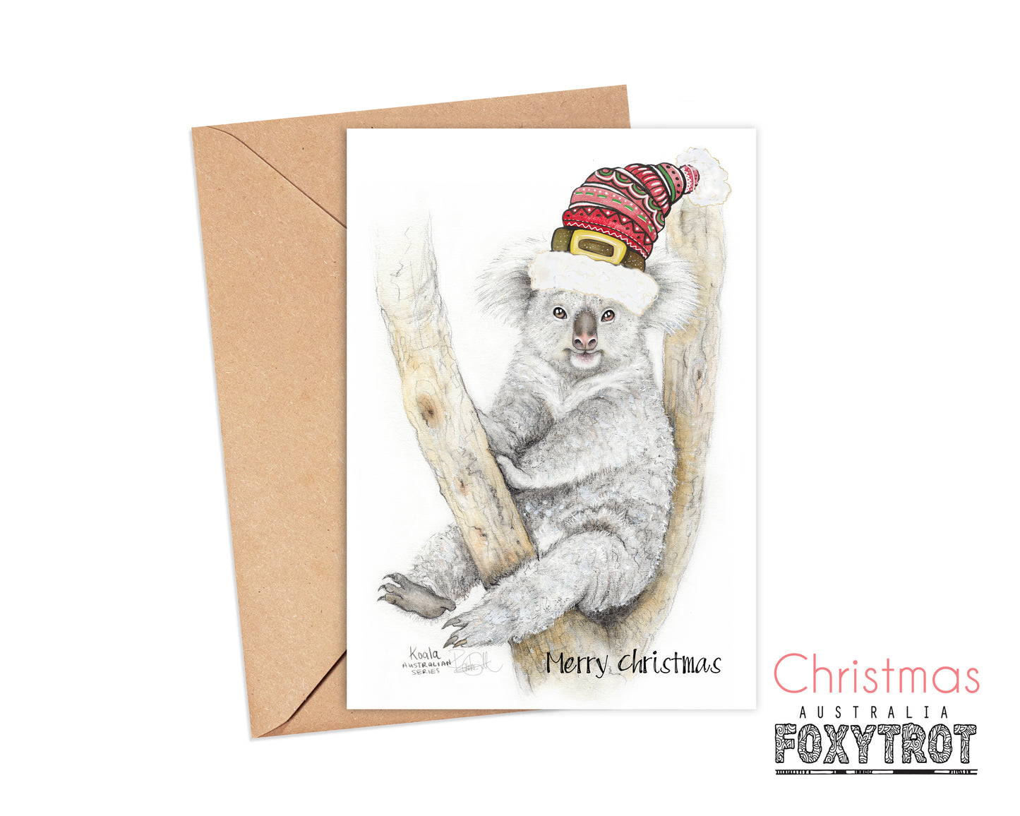 Koala Christmas Card