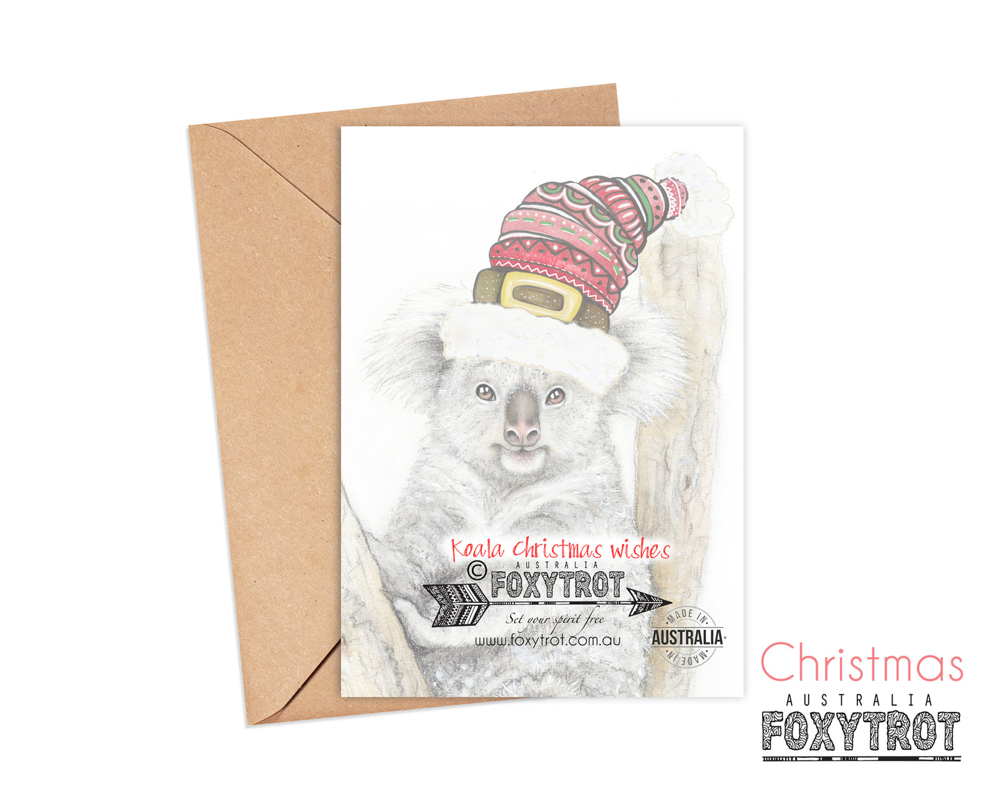 Koala Christmas Card