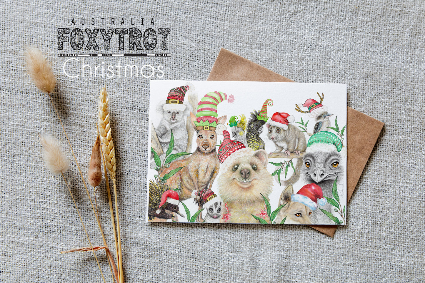 Say Cheese Christmas Card