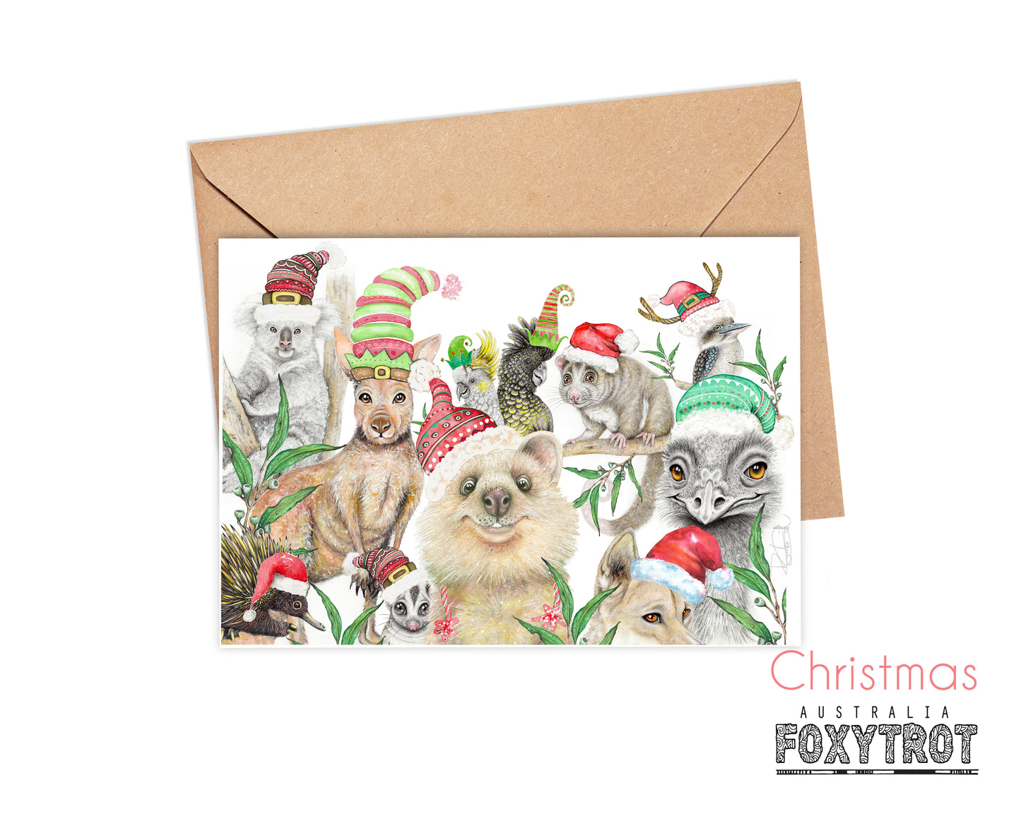 Say Cheese Christmas Card