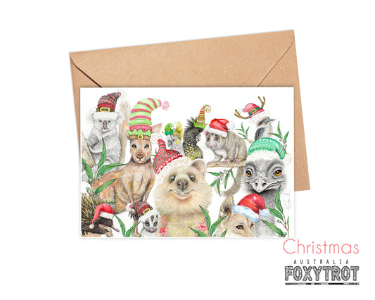 Say Cheese Christmas Card