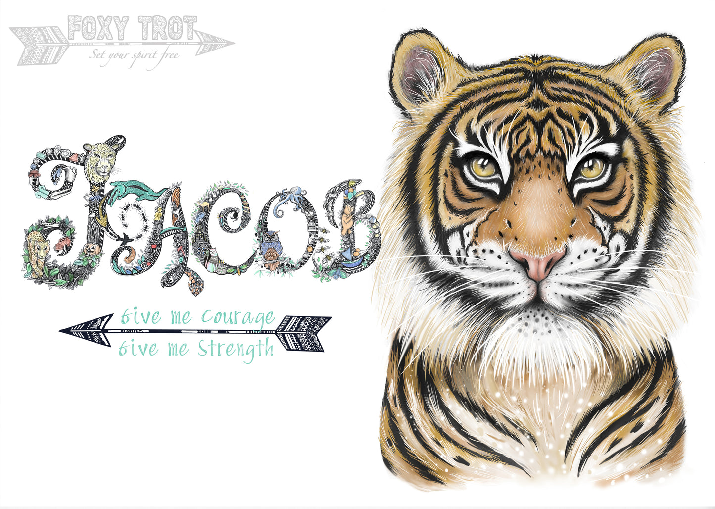 Custom Name Sample - TIGER