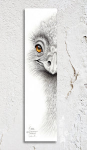 Emu Bookmark