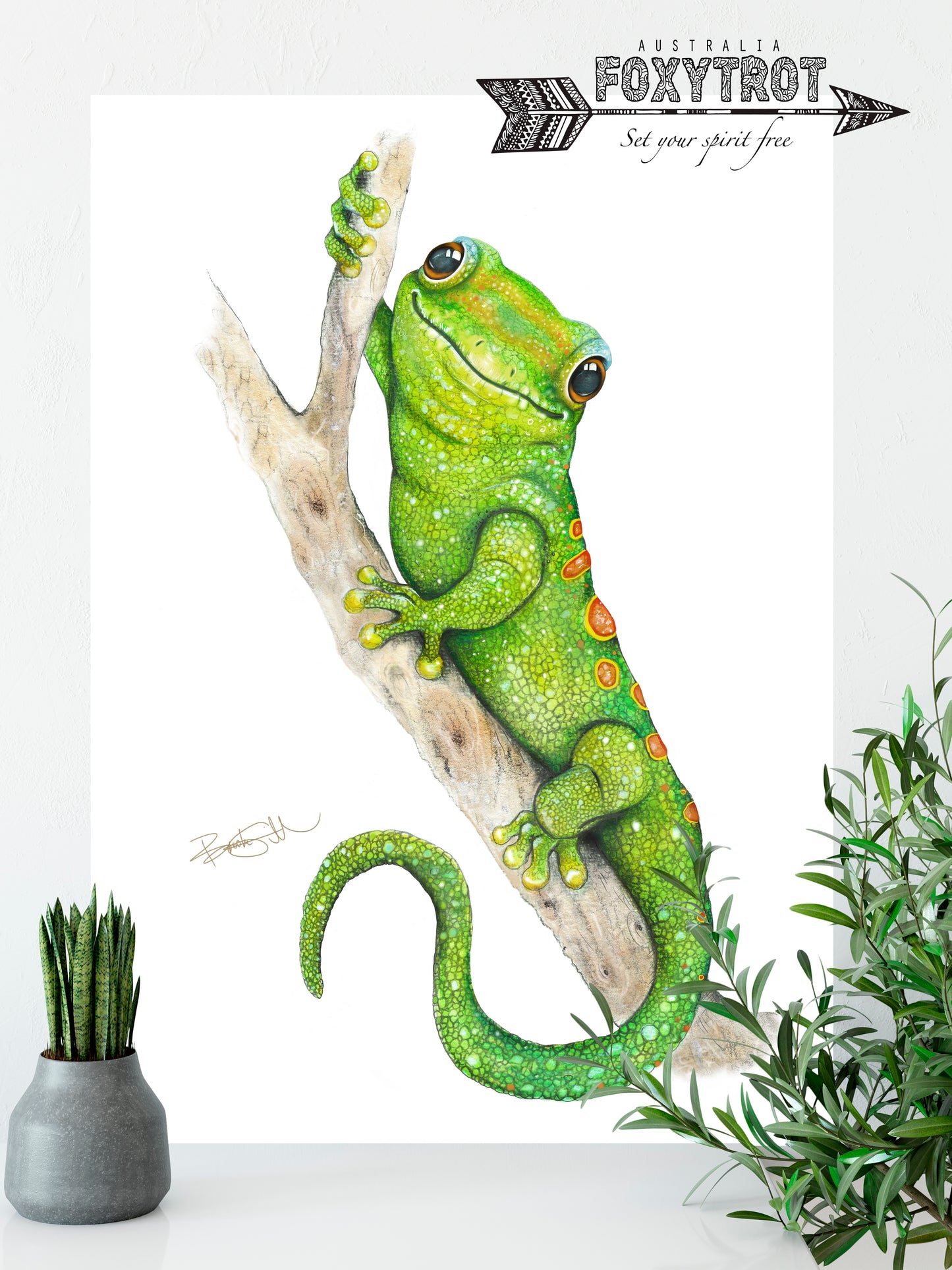 Green Gecko