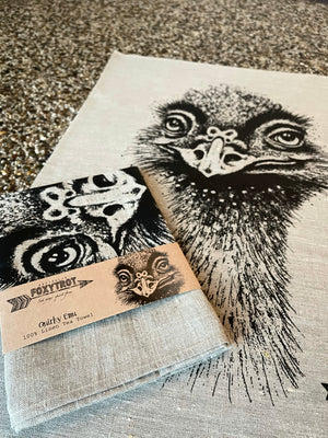 Emu Tea Towel