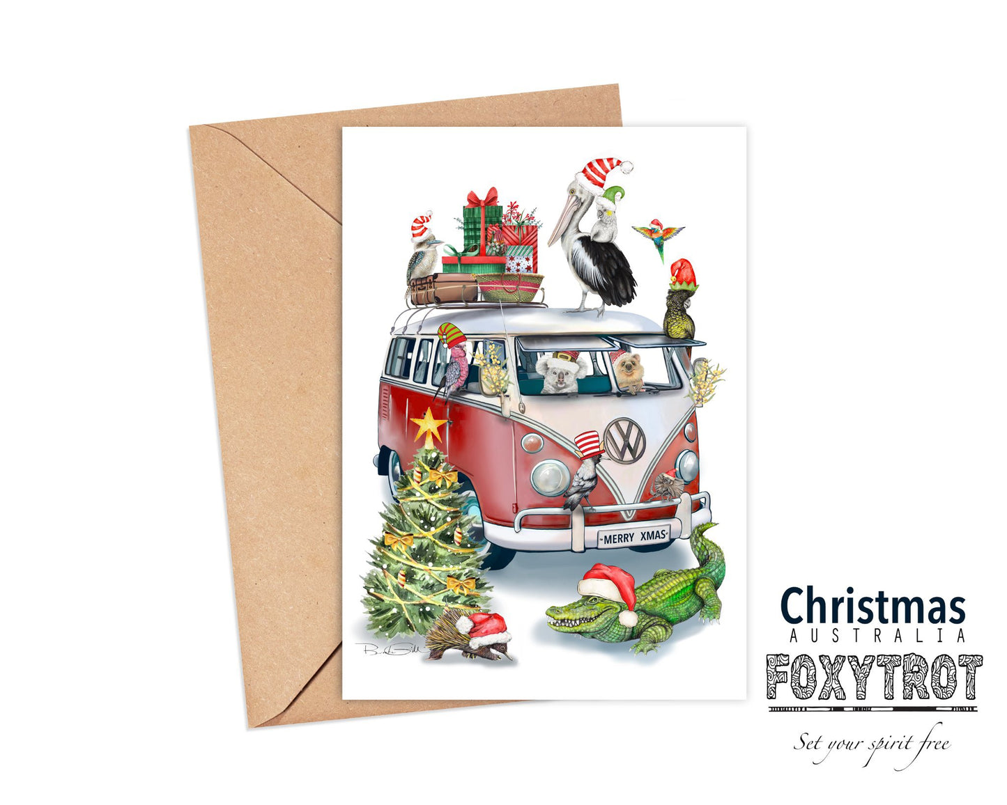 Kombi Christmas Card