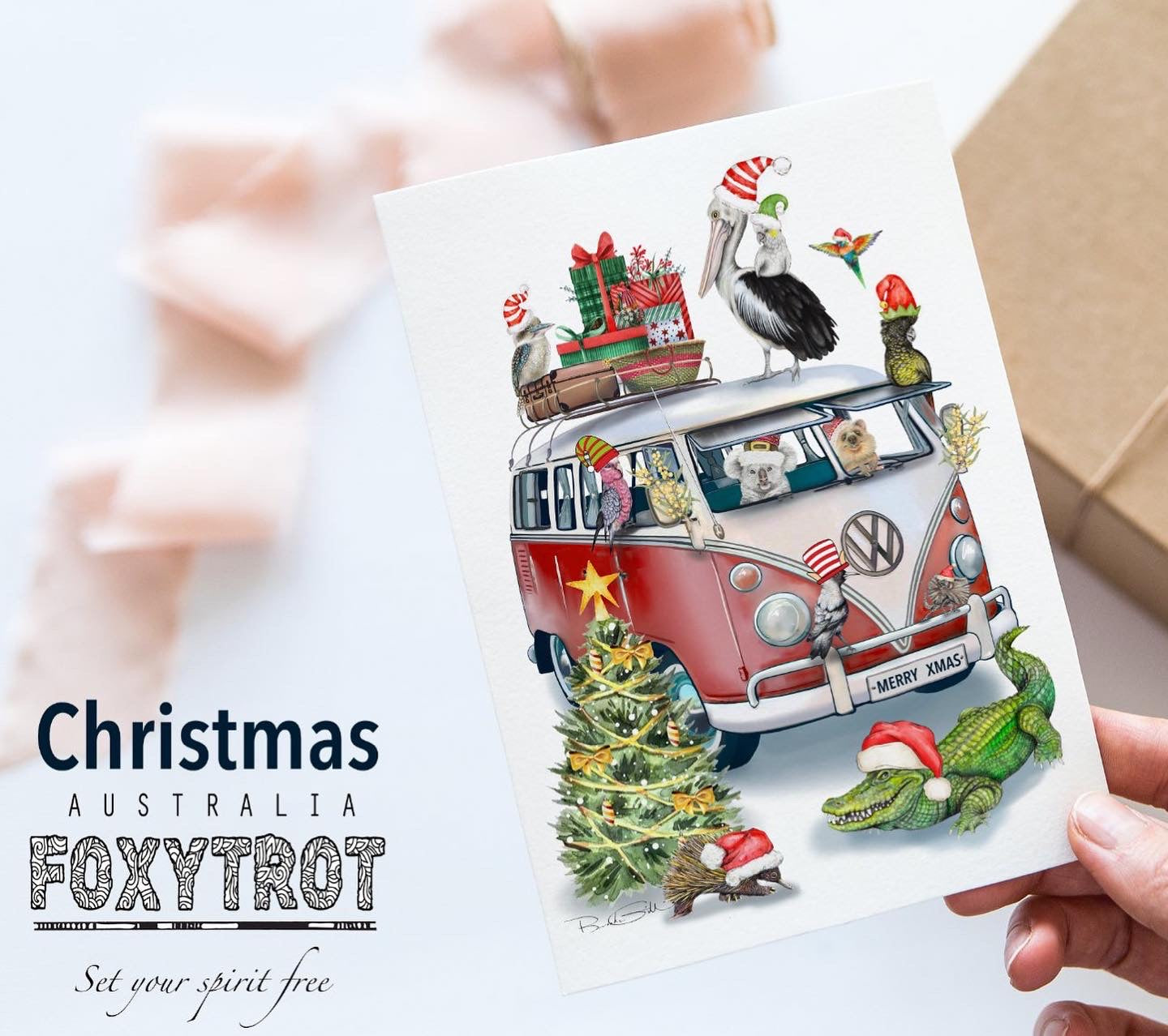 Kombi Christmas Card