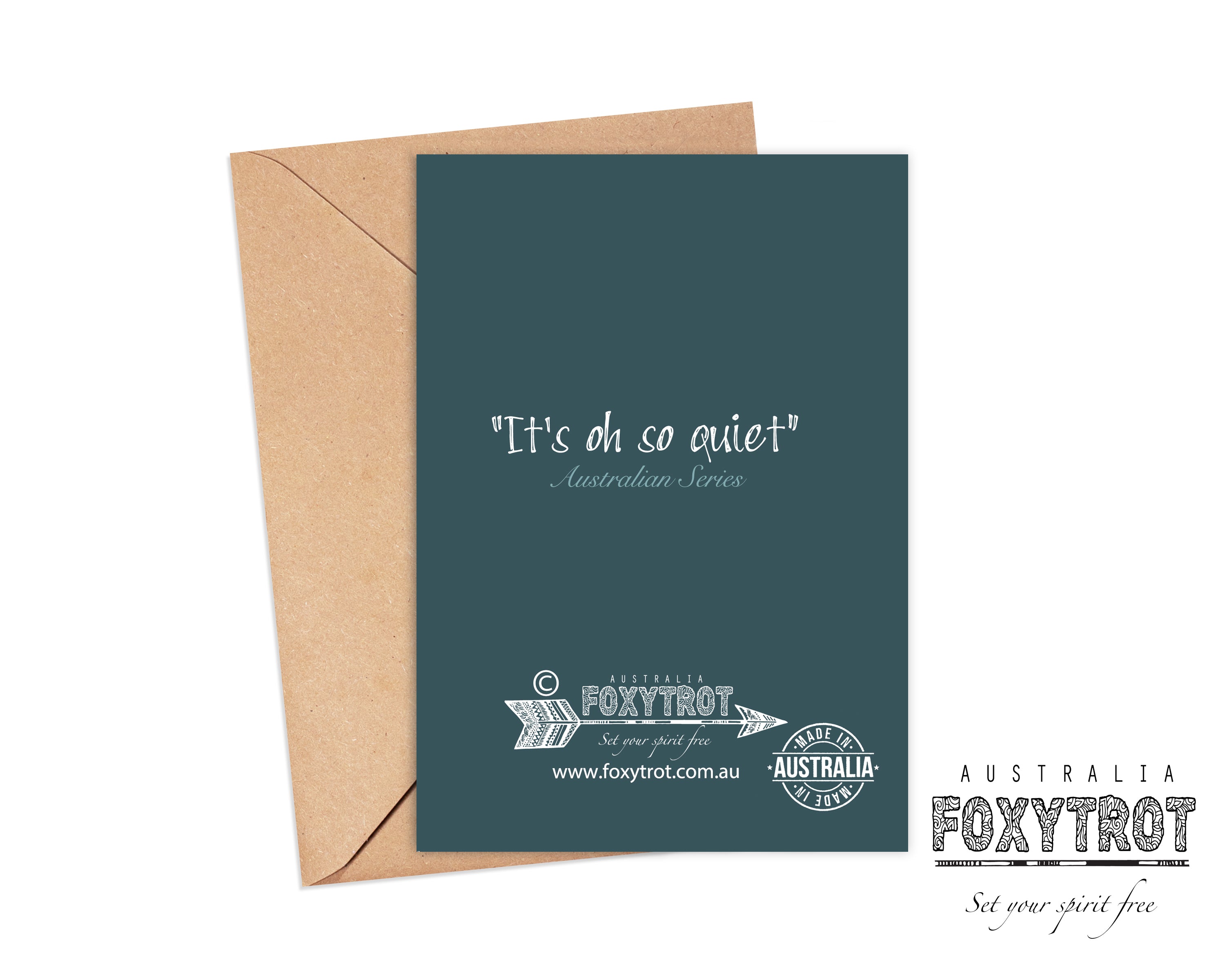 It's oh so quiet Card – Foxytrot