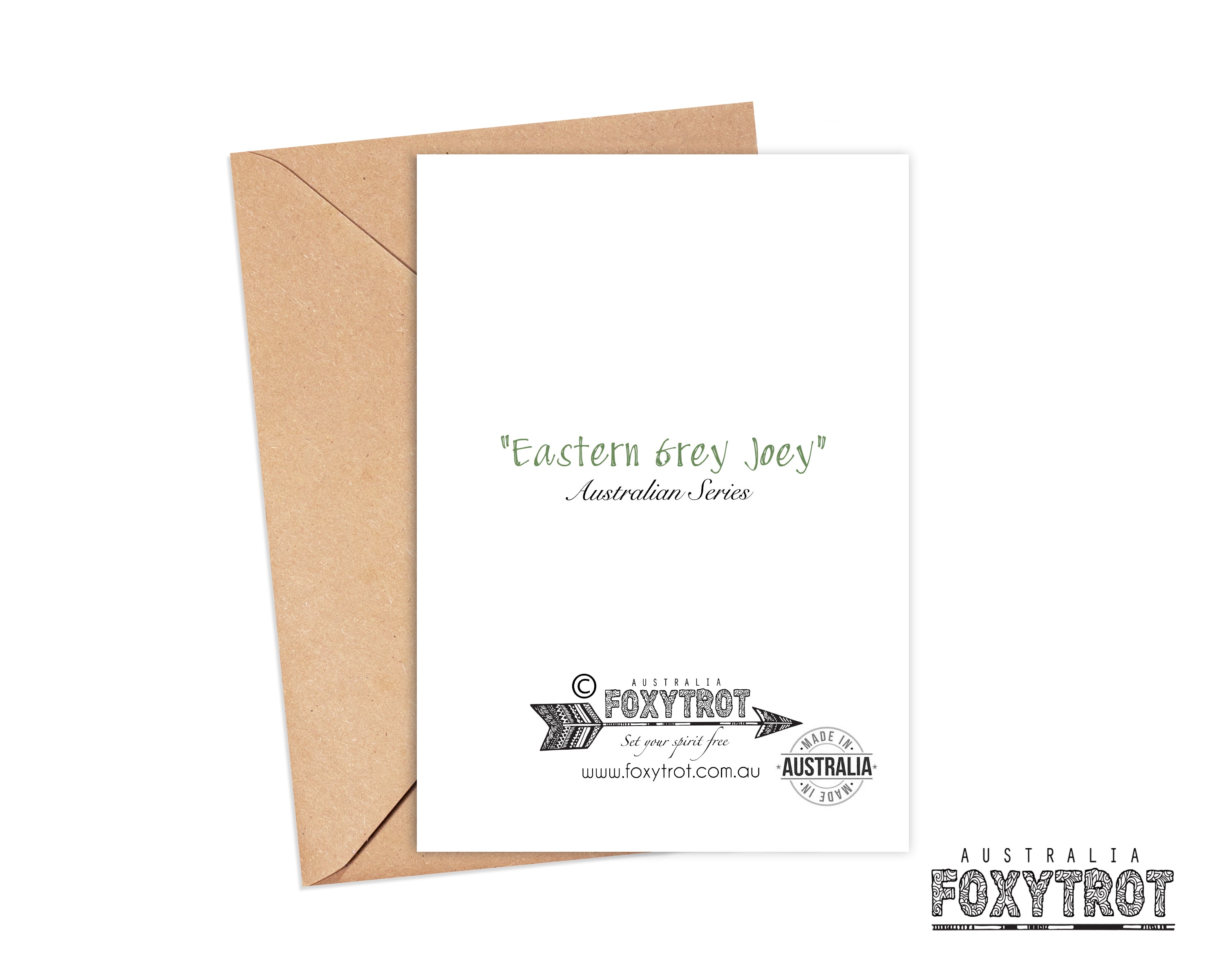 Eastern Grey Joey Card