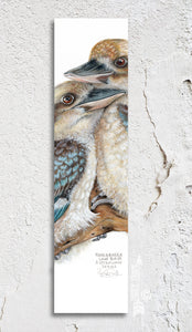 Kookaburra Lovebirds Bookmark