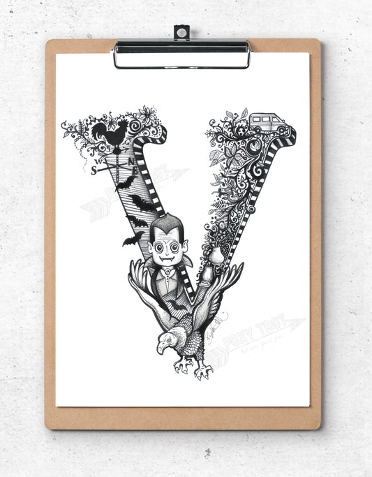 The Letter V