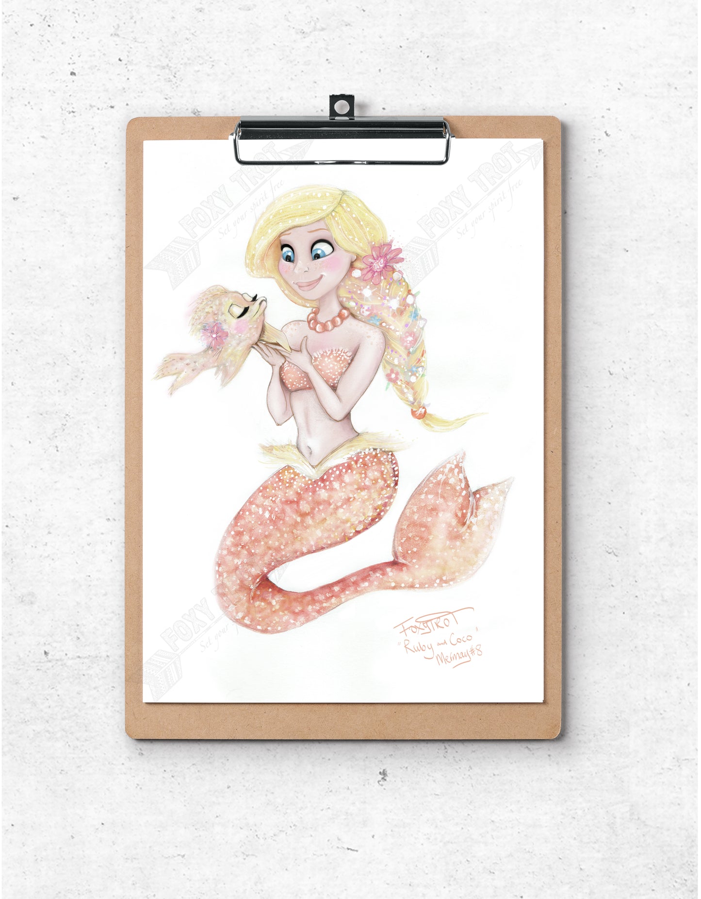 Coco the Fish & Ruby the Mermaid