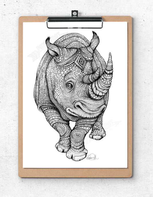 Rhino Monochrome