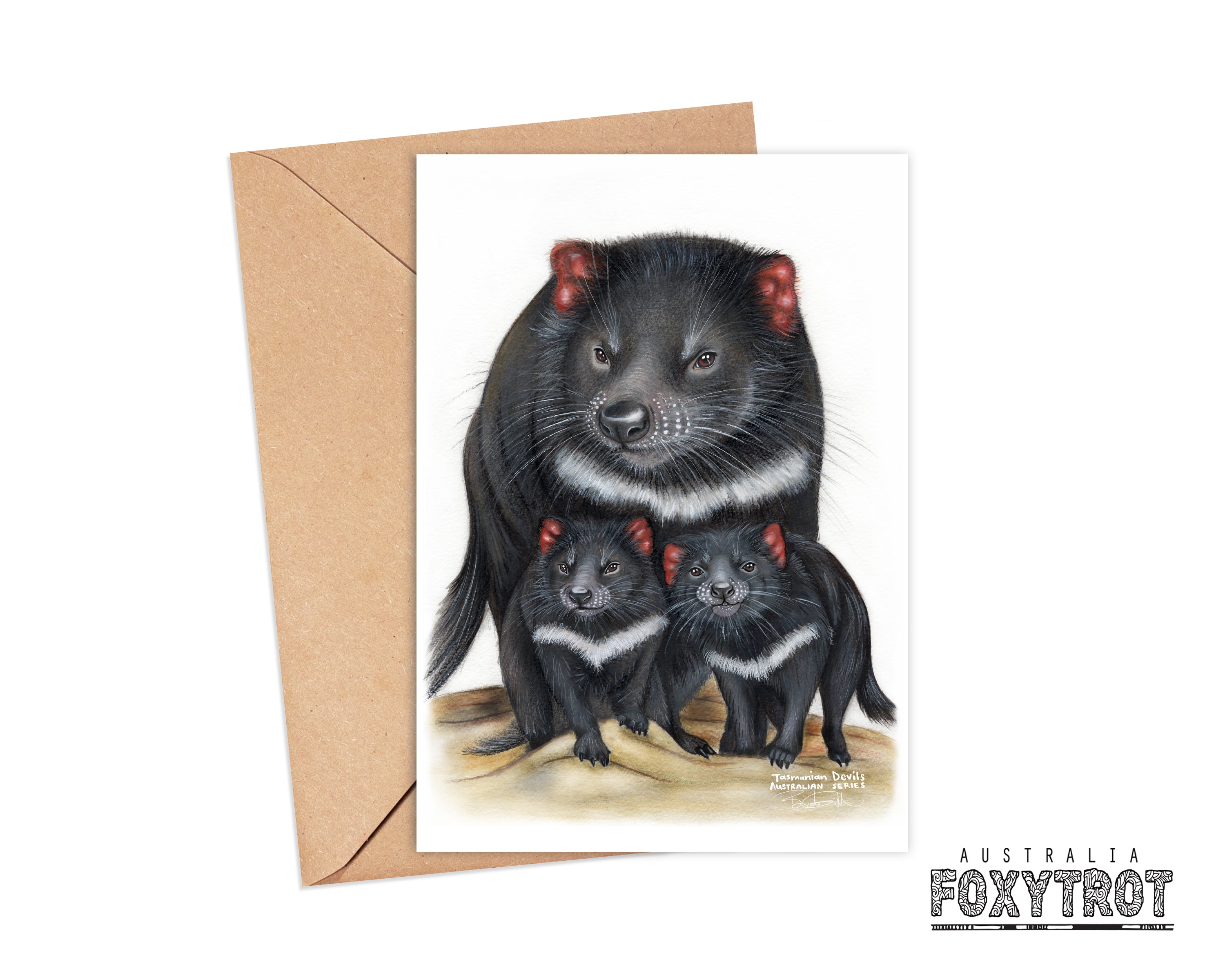 Tasmanian Devils Card