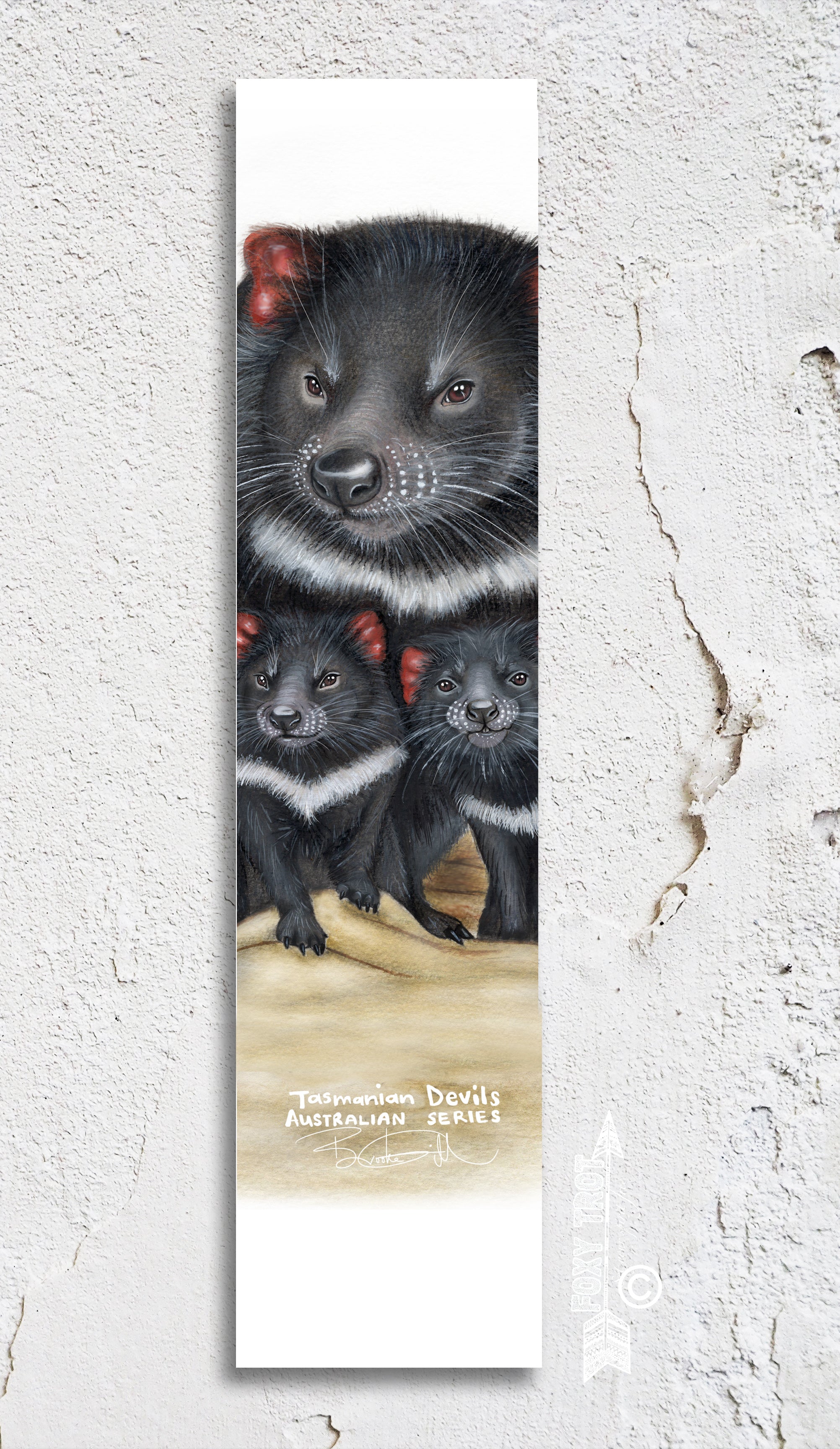 Tasmanian Devils Bookmark