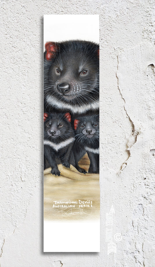 Tasmanian Devils Bookmark