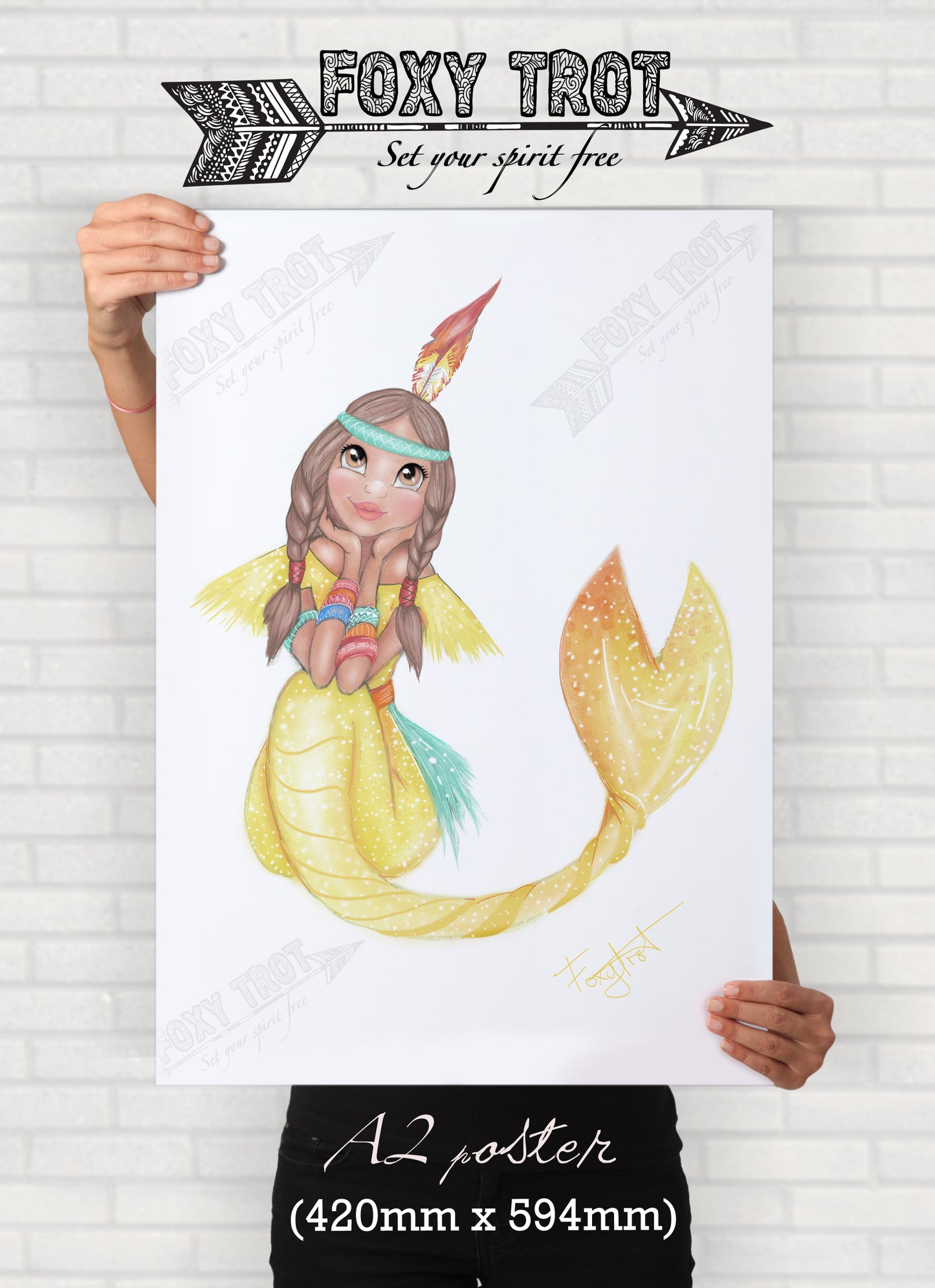 Tiger-Lily the Mermaid