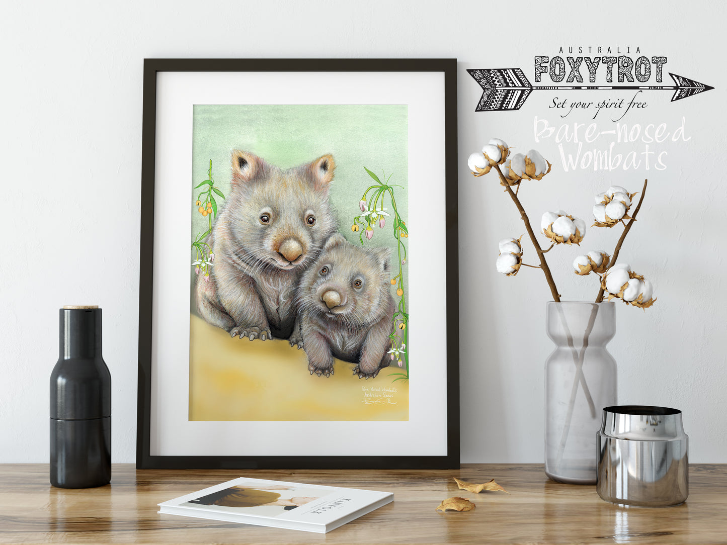 Bare Nosed Wombats