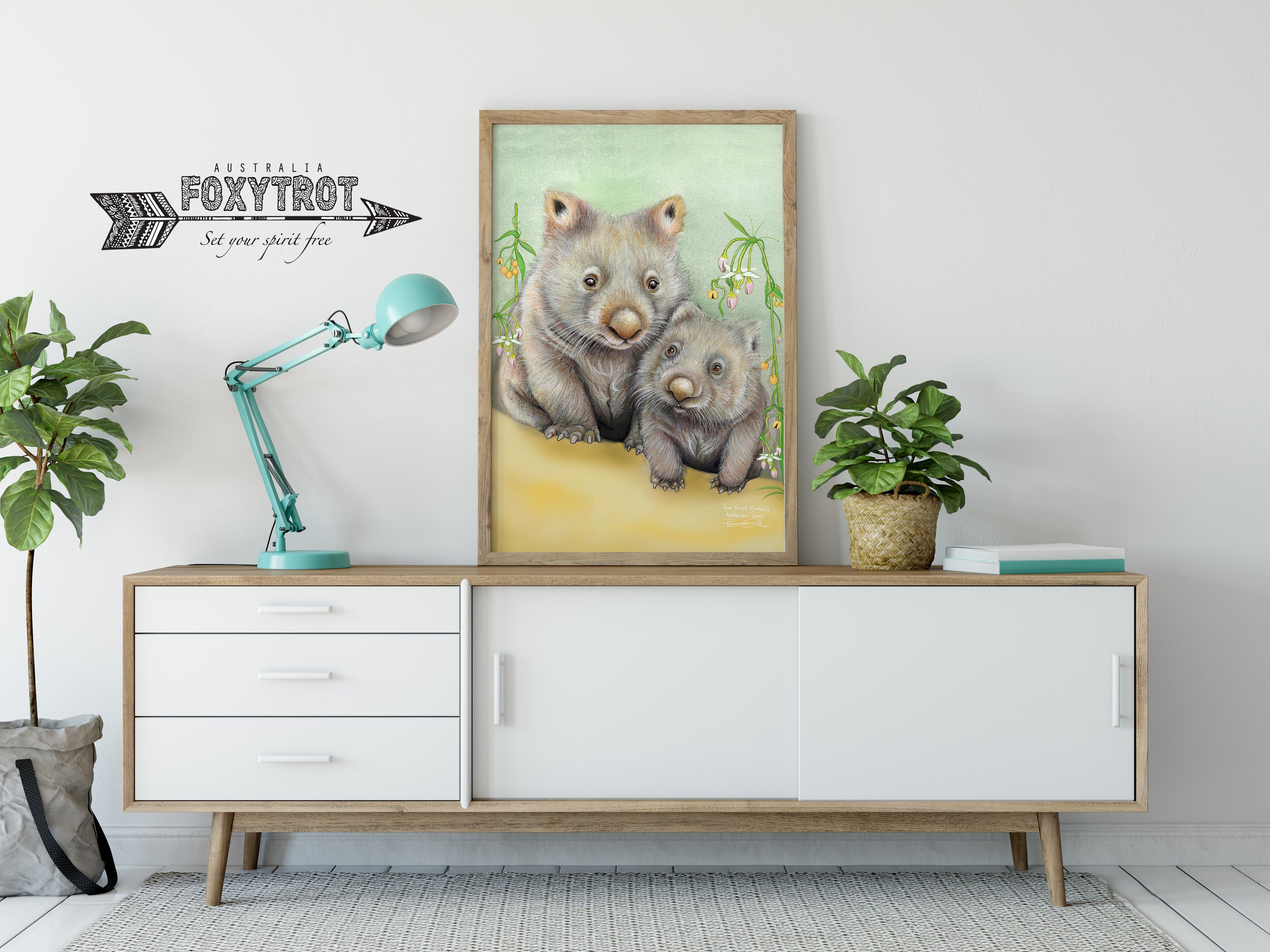 Bare Nosed Wombats